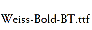 Weiss-Bold-BT