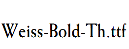 Weiss-Bold-Th