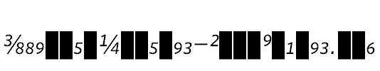 WhitneyNumeric-BookItalic