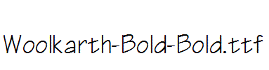 Woolkarth-Bold-Bold