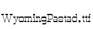 WyomingPastad