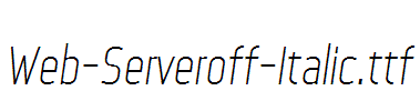 Web-Serveroff-Italic