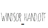 Windsor-Hand