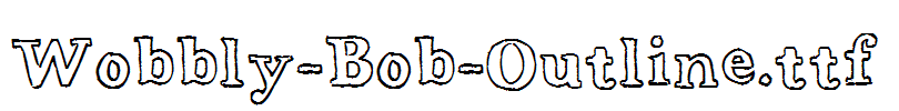 Wobbly-Bob-Outline