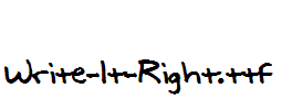 Write-It-Right