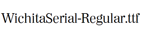 WichitaSerial-Regular