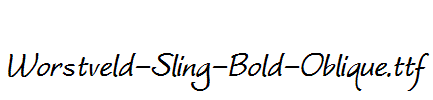 Worstveld-Sling-Bold-Oblique