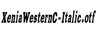 XeniaWesternC-Italic