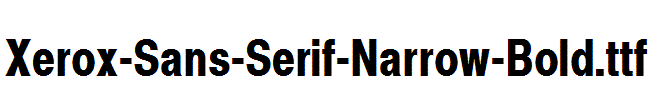 Xerox-Sans-Serif-Narrow-Bold
