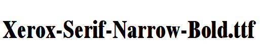 Xerox-Serif-Narrow-Bold