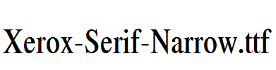 Xerox-Serif-Narrow