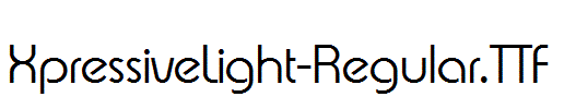 XpressiveLight-Regular
