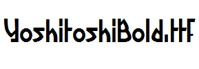 YoshitoshiBold