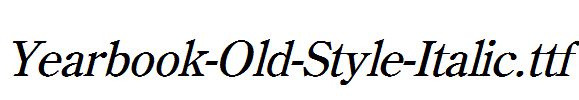 Yearbook-Old-Style-Italic