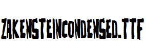 ZakensteinCondensed