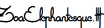 ZoaElephantesque