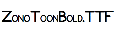 ZonoToonBold