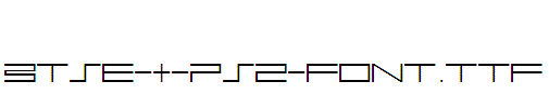 BTSE-+-PS2-FONT